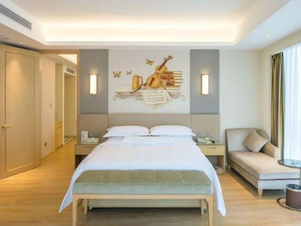 Bed in Vienna International Hotel Chengdu New International Conference and Exhibition Center Branch