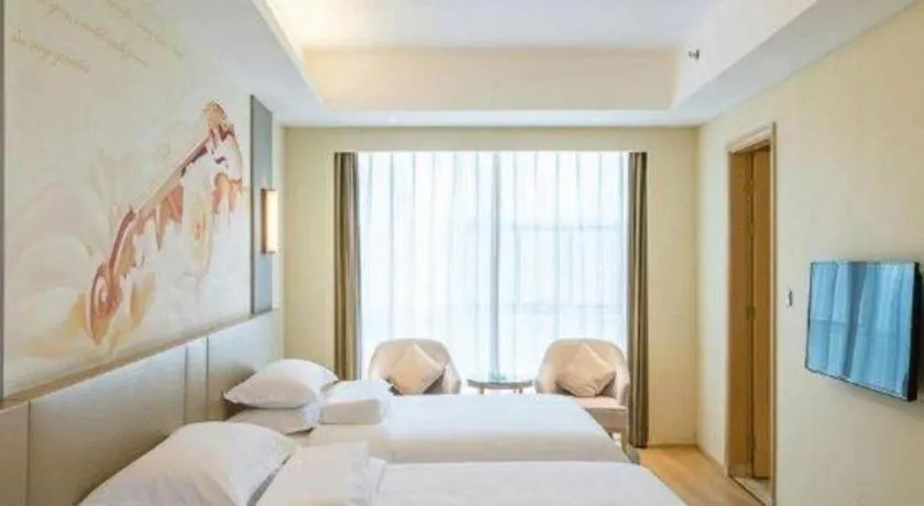 Bed in Vienna International Hotel Chengdu New International Conference and Exhibition Center Branch