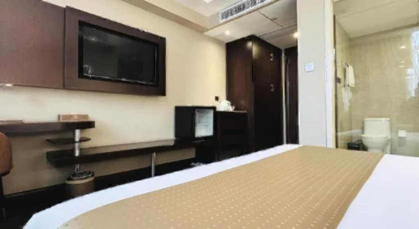 Bed in Maixinge Boutique Hotel Waigaoqiao Free Trade Zone