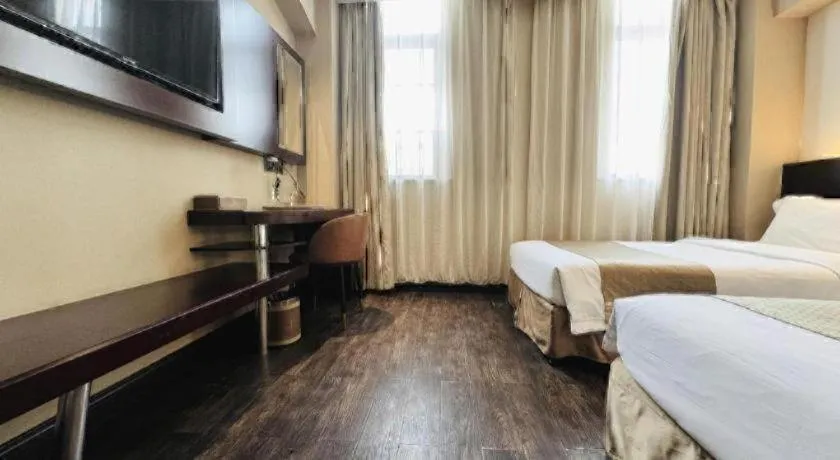Bed in Maixinge Boutique Hotel Waigaoqiao Free Trade Zone