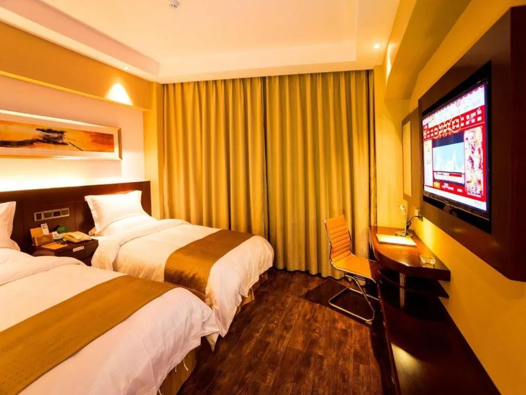 Bed in Maixinge Boutique Hotel Waigaoqiao Free Trade Zone