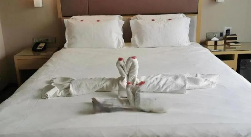 Bed in Lavande Hotel Jinan Quancheng Road Baotu Spring Branch