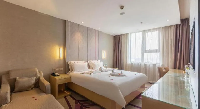 Bed in Lavande Hotel Jinan Quancheng Road Baotu Spring Branch