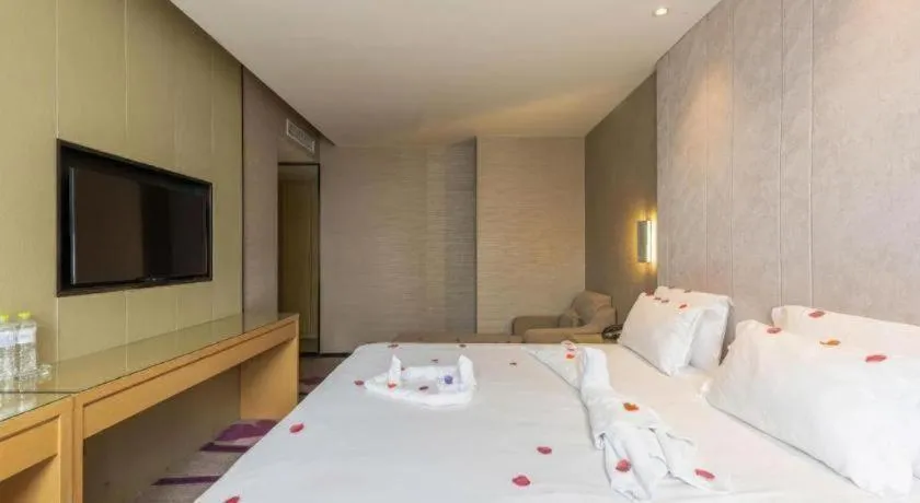 Bed in Lavande Hotel Jinan Quancheng Road Baotu Spring Branch