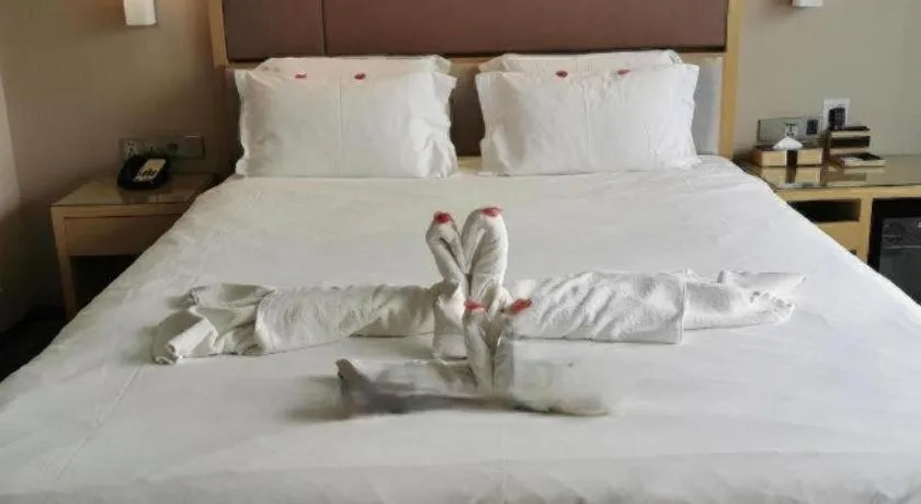 Bed in Lavande Hotel Jinan Quancheng Road Baotu Spring Branch