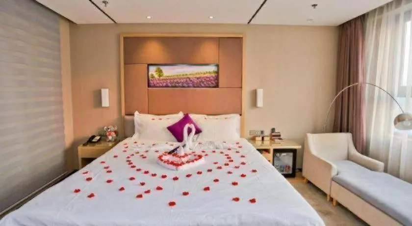 Bed in Lavande Hotel Jinan Quancheng Road Baotu Spring Branch
