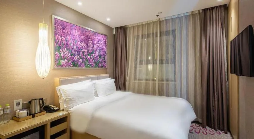 Bed in Lavande Hotel Jinan Quancheng Road Baotu Spring Branch