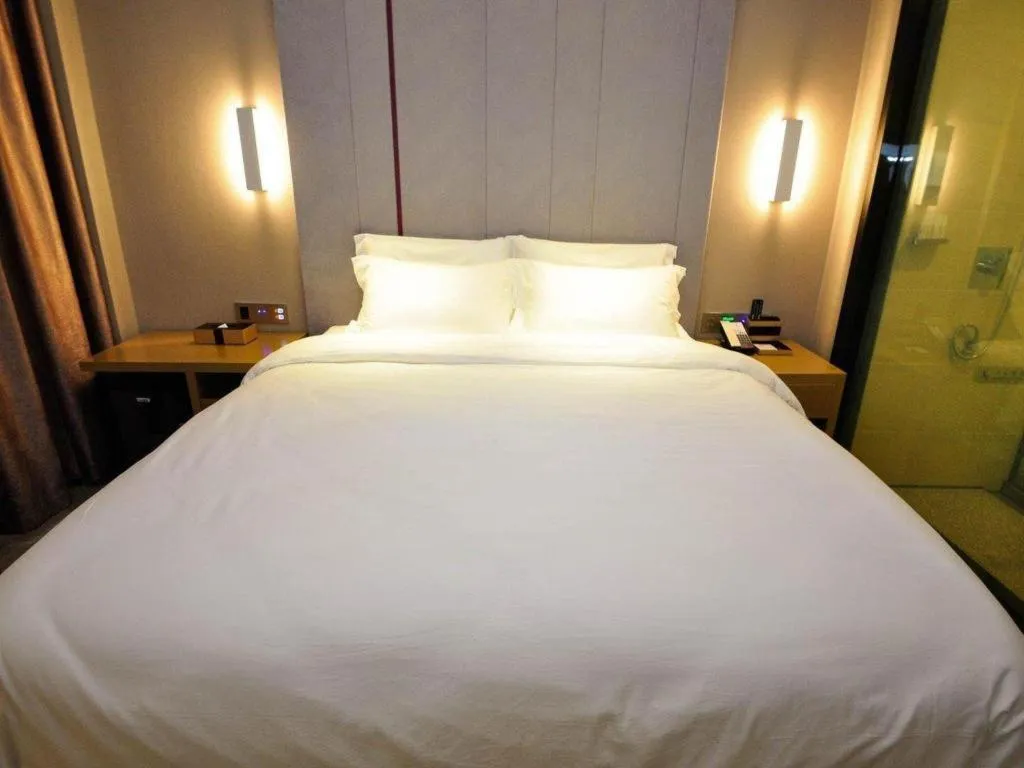 Bed in Lavande Hotel Jinan Quancheng Road Baotu Spring Branch