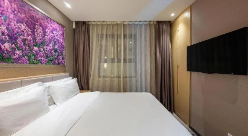 Bed in Lavande Hotel Jinan Quancheng Road Baotu Spring Branch