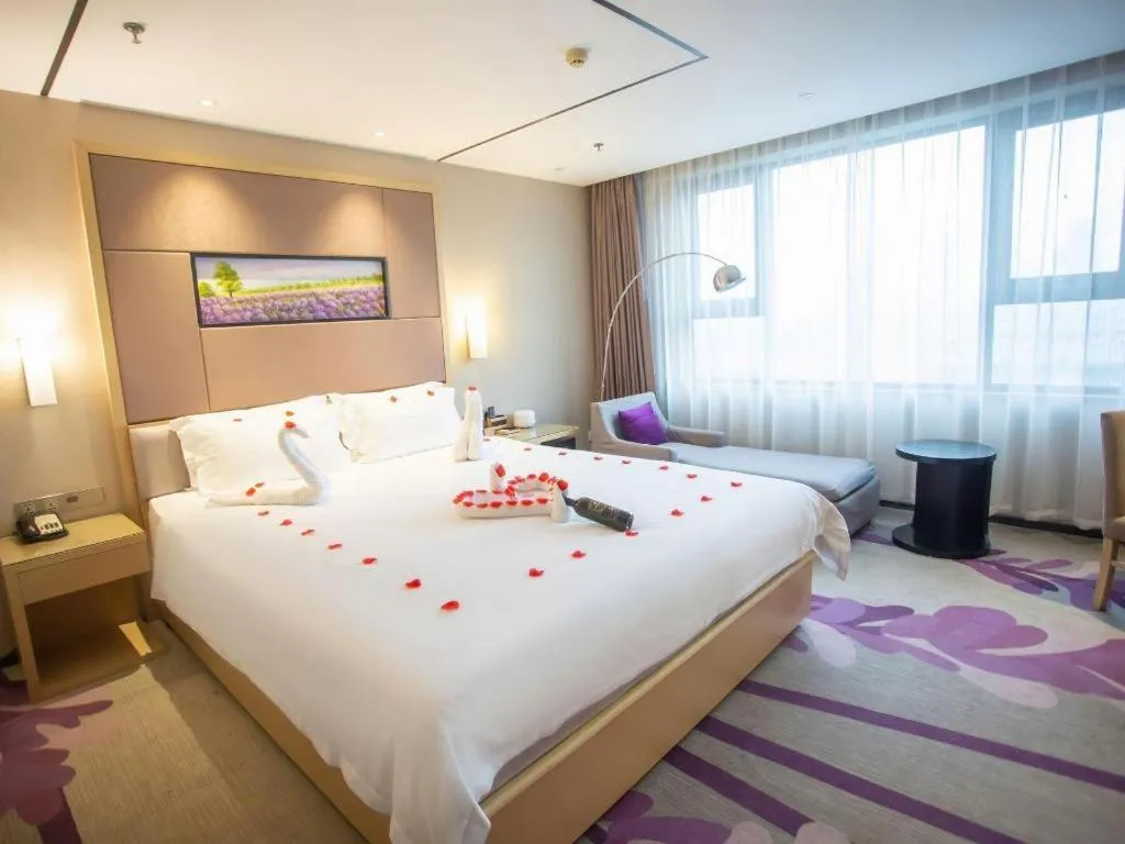 Bed in Lavande Hotel Jinan Quancheng Road Baotu Spring Branch