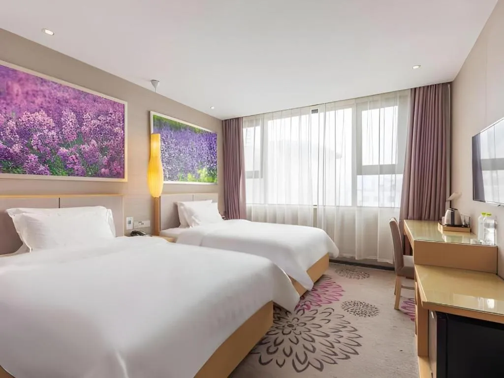 Bed in Lavande Hotel Jinan Quancheng Road Baotu Spring Branch
