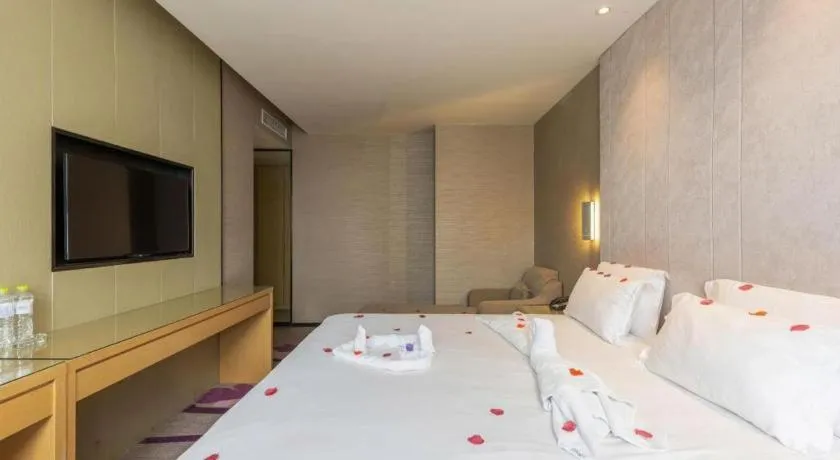 Bed in Lavande Hotel Jinan Quancheng Road Baotu Spring Branch