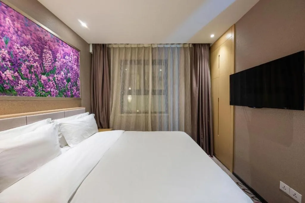 Bed in Lavande Hotel Jinan Quancheng Road Baotu Spring Branch