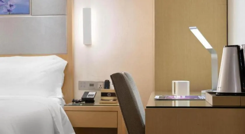 Bed in Lavande Hotel Guangzhou Shangxiajiu Pedestrian Street Hualin Temple Metro Station