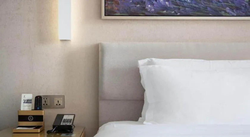 Bed in Lavande Hotel Guangzhou Shangxiajiu Pedestrian Street Hualin Temple Metro Station