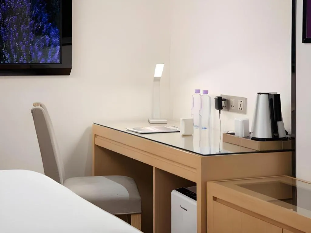 Bed in Lavande Hotel Guangzhou Shangxiajiu Pedestrian Street Hualin Temple Metro Station