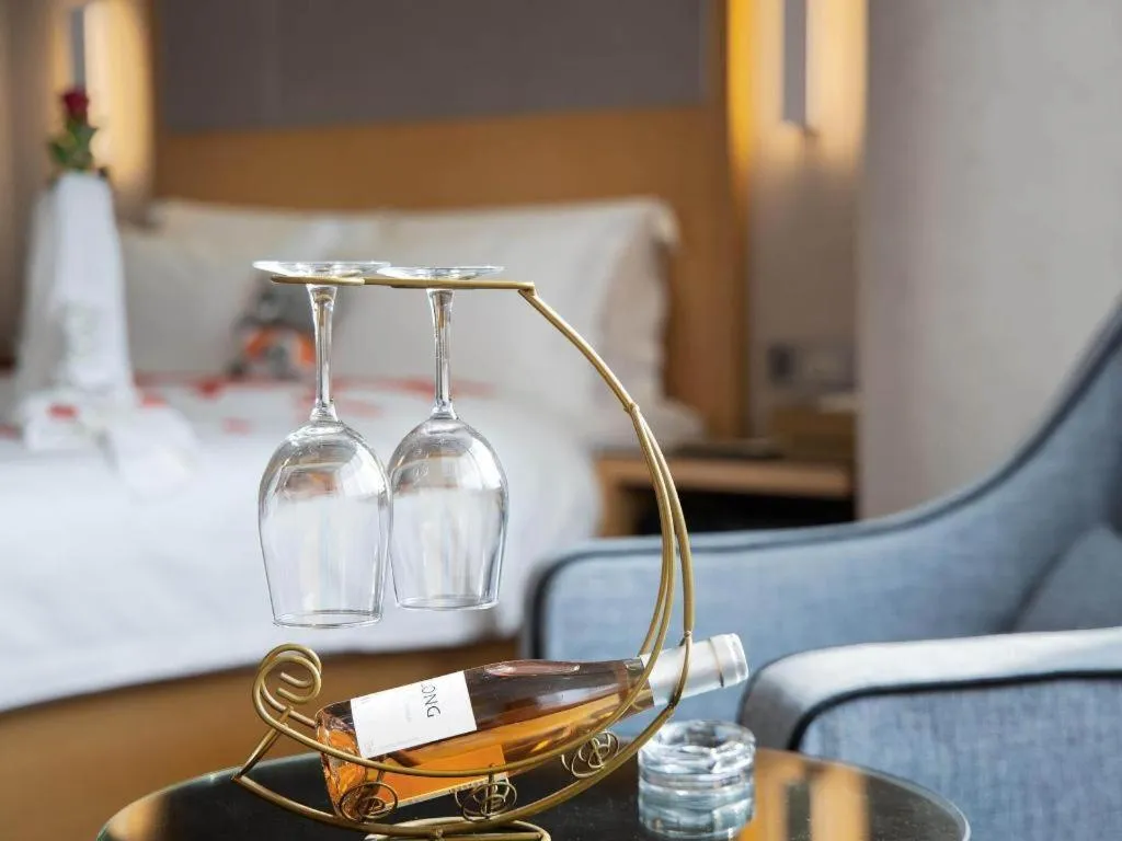 Bed in Lavande Hotel Guangzhou Shangxiajiu Pedestrian Street Hualin Temple Metro Station