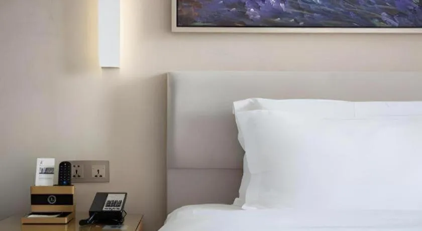 Bed in Lavande Hotel Guangzhou Shangxiajiu Pedestrian Street Hualin Temple Metro Station