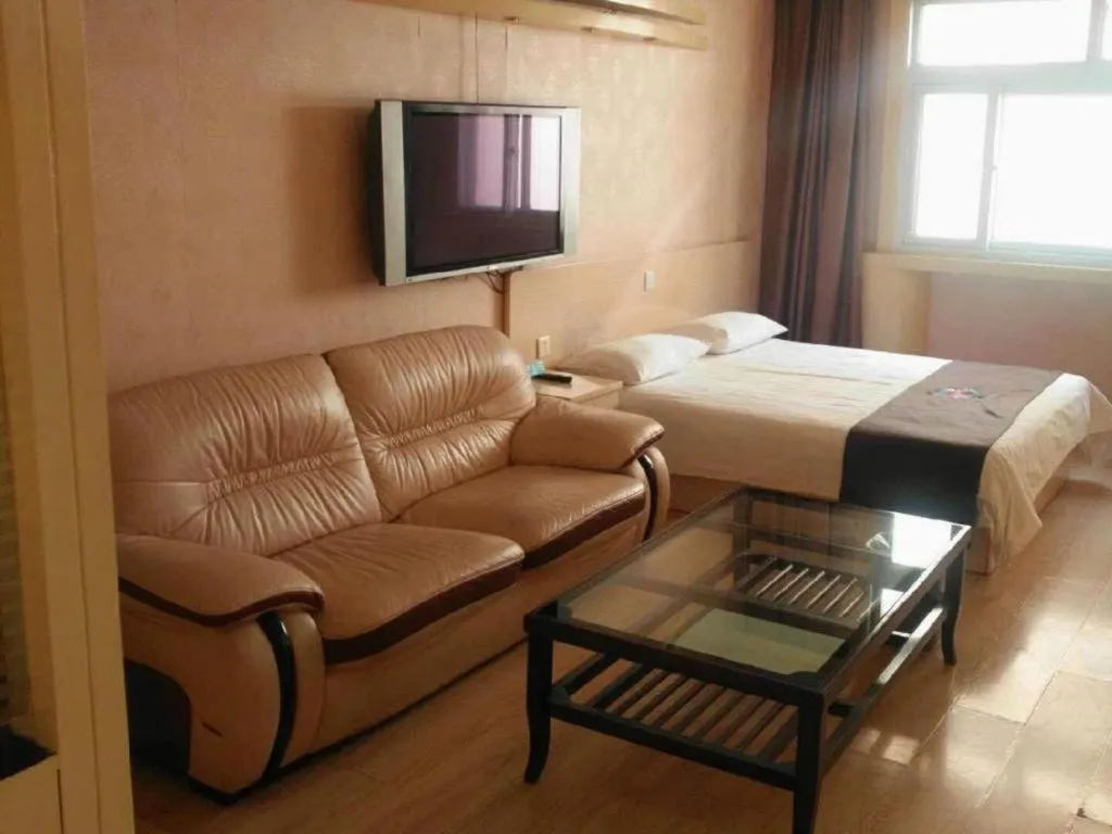 Bed in Pai Hotel Tianjin Binguan Metro Station Municipal Government