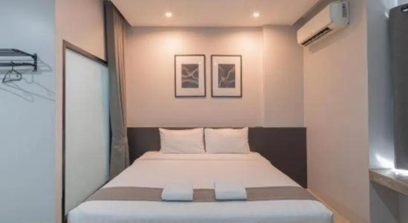 Bed in C2U Hotel Uthai Thani