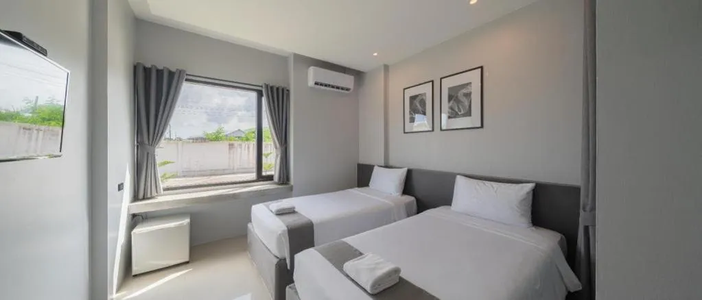 Bed in C2U Hotel Uthai Thani