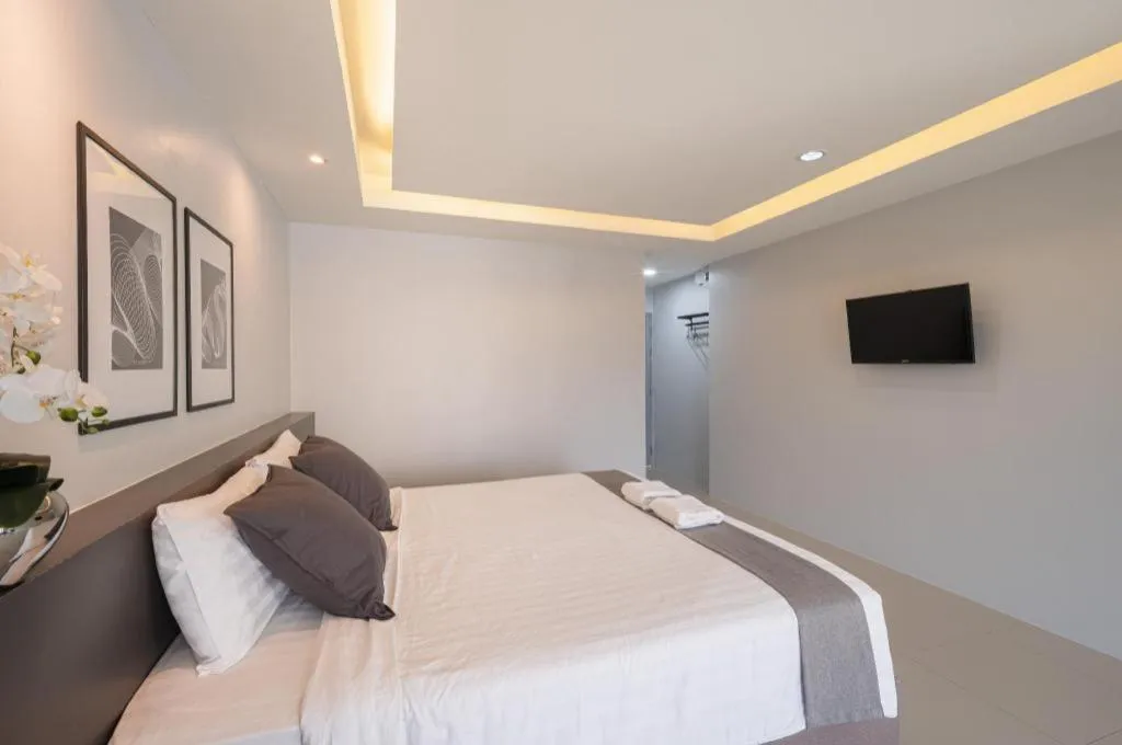 Bed in C2U Hotel Uthai Thani