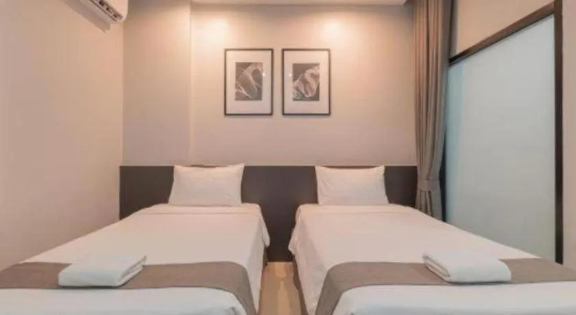 Bed in C2U Hotel Uthai Thani