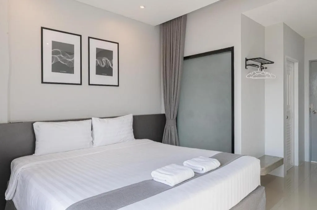 Bed in C2U Hotel Uthai Thani