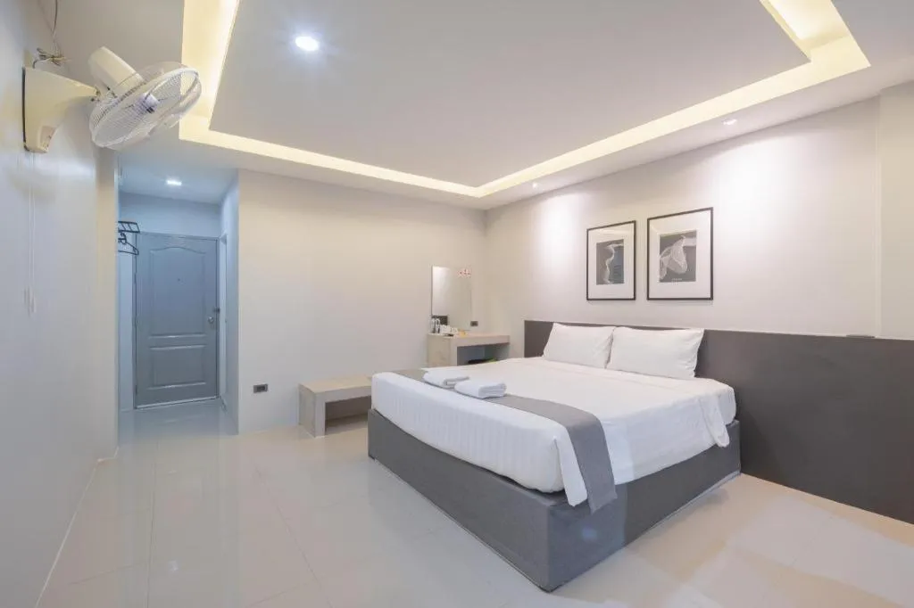 Bed in C2U Hotel Uthai Thani