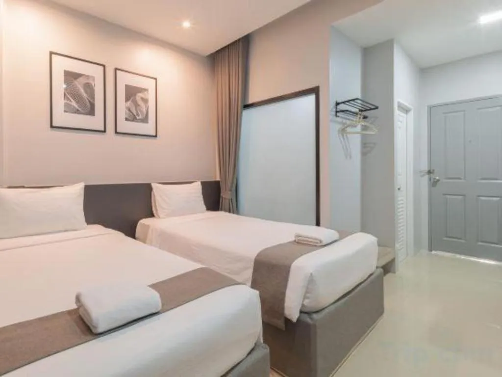 Bed in C2U Hotel Uthai Thani