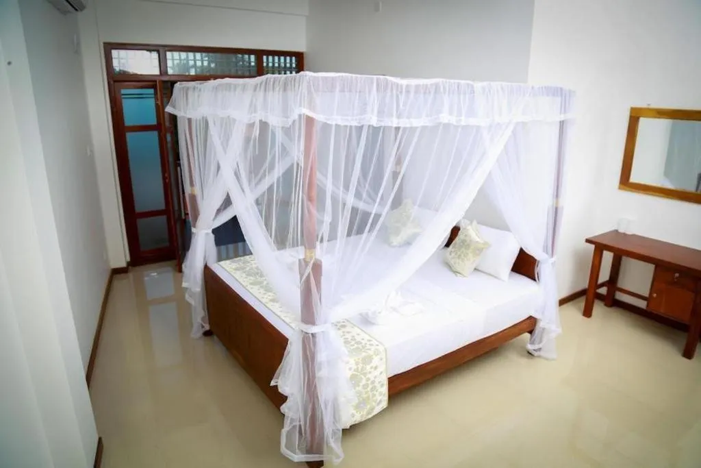 Bed in BV Residence Tangalla