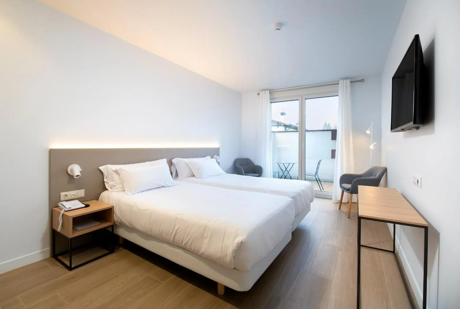 Bed in Hotel Trinkete