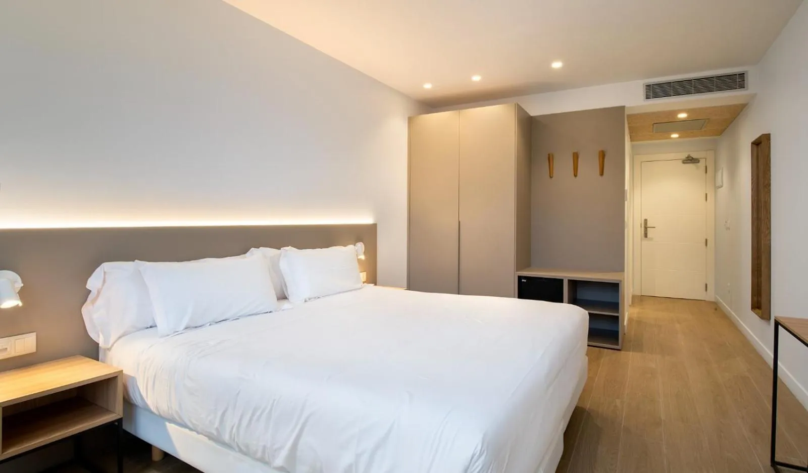 Bed in Hotel Trinkete