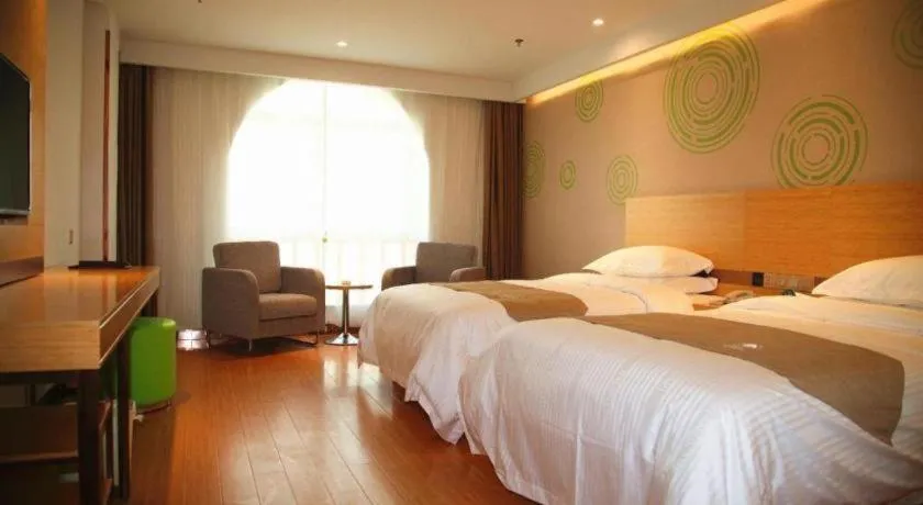 Bed in GreenTree Inn Heze Danxian Shangmaocheng Business Branch