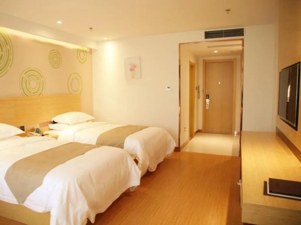 Bed in GreenTree Inn Heze Danxian Shangmaocheng Business Branch
