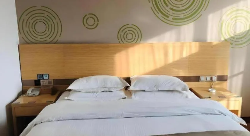 Bed in GreenTree Inn Heze Danxian Shangmaocheng Business Branch