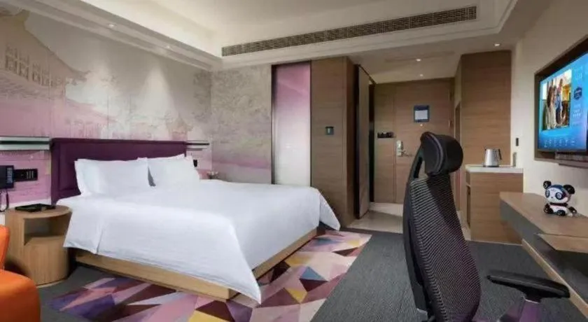 Bed in Hampton by Hilton Suzhou XiangCheng