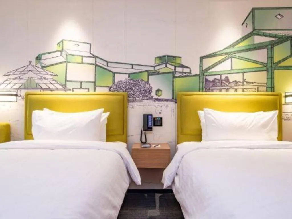 Bed in Hampton by Hilton Suzhou XiangCheng