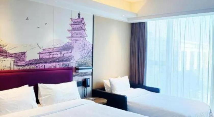 Bed in Hampton by Hilton Suzhou XiangCheng
