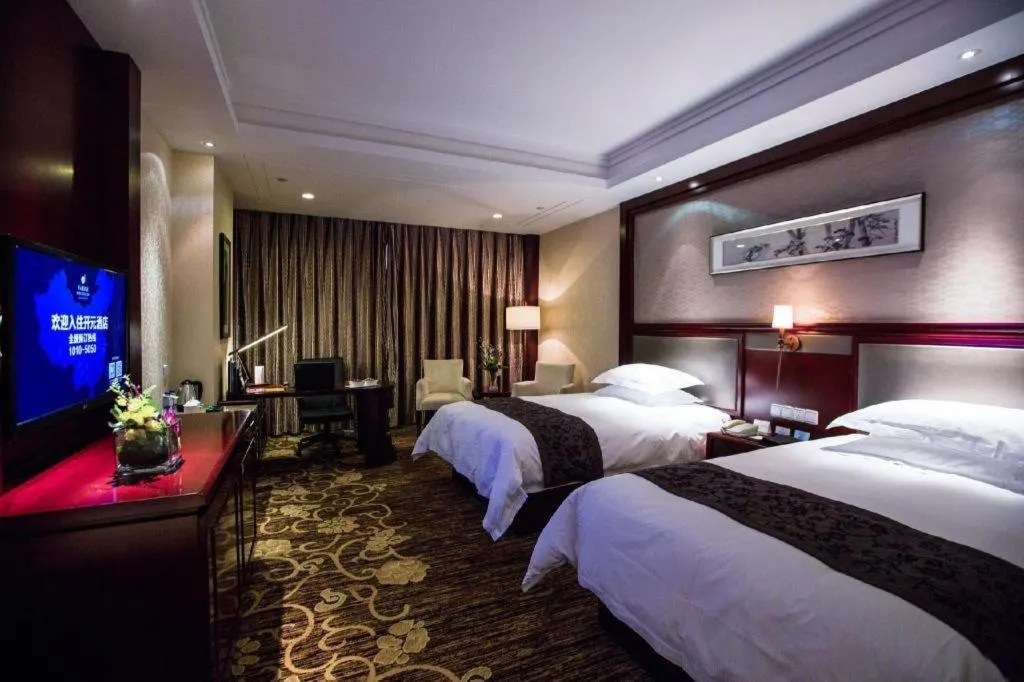 Bed in Taishun Xiangzhou New Century Hotel