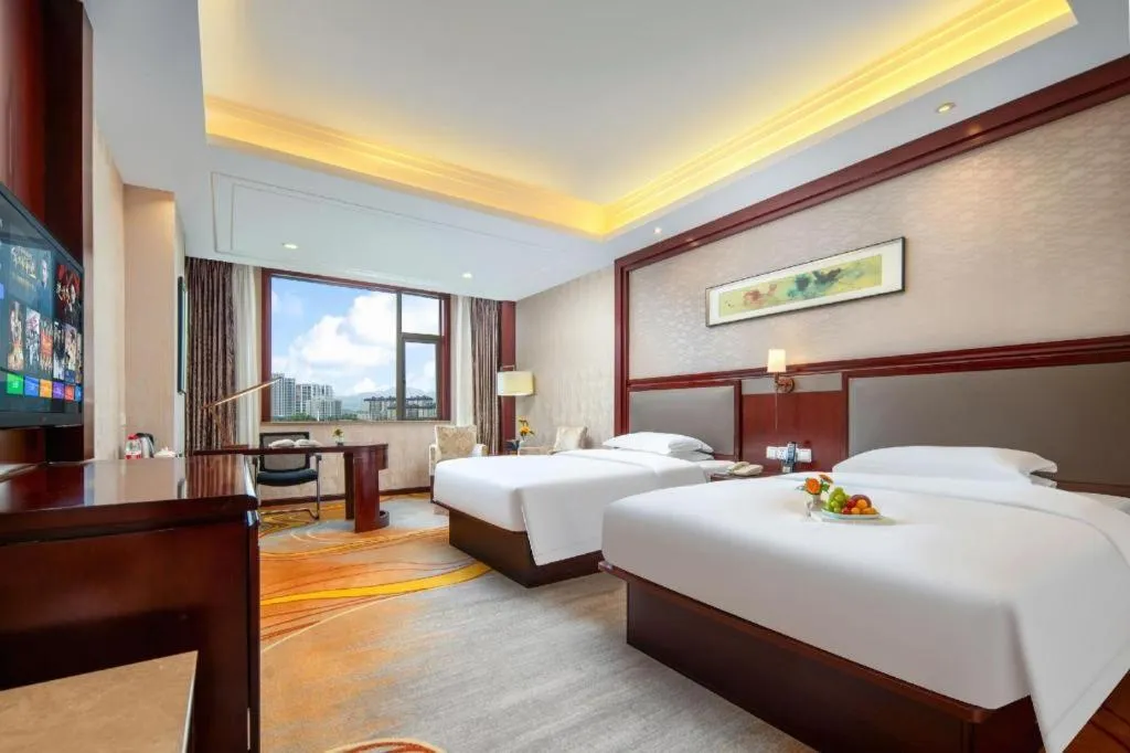 Bed in Taishun Xiangzhou New Century Hotel