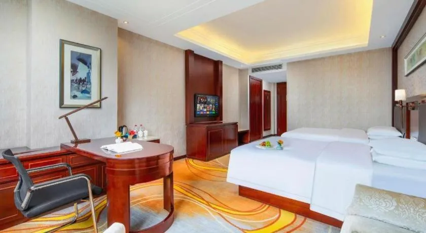 Bed in Taishun Xiangzhou New Century Hotel