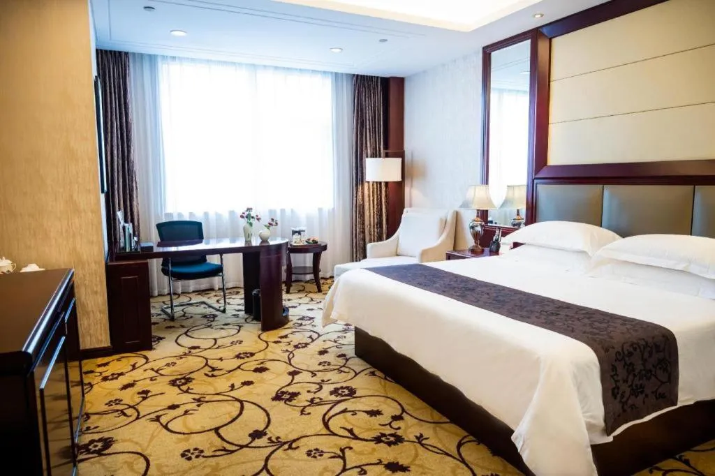 Bed in Taishun Xiangzhou New Century Hotel
