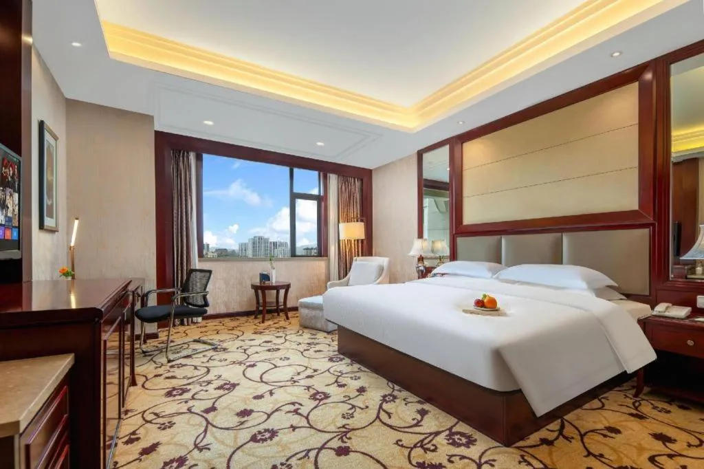 Bed in Taishun Xiangzhou New Century Hotel