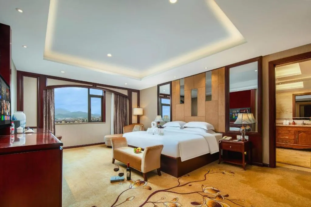Bed in Taishun Xiangzhou New Century Hotel