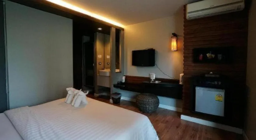 Bed in The Bangkok Venice Suite