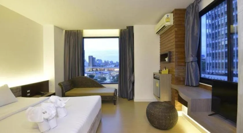 Bed in The Bangkok Venice Suite