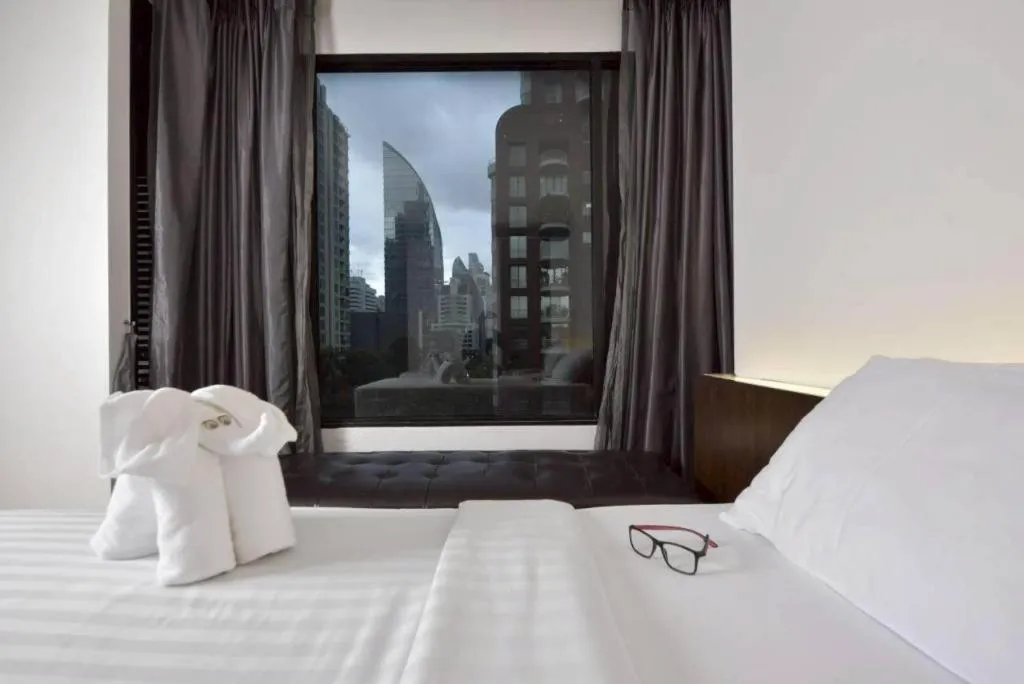 Bed in The Bangkok Venice Suite