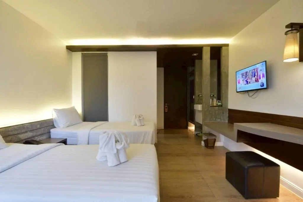 Bed in The Bangkok Venice Suite