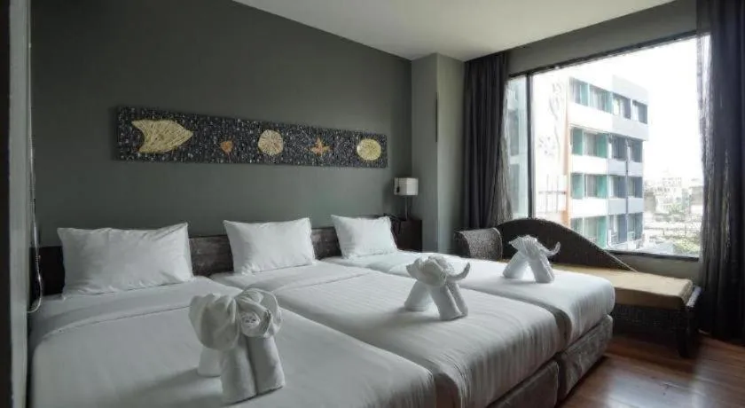 Bed in The Bangkok Venice Suite